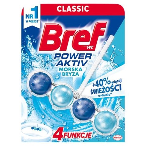 Kostka do WC BREF kulki 50g. Morska Bryza Kostka do WC BREF kulki 50g. Morska Bryza