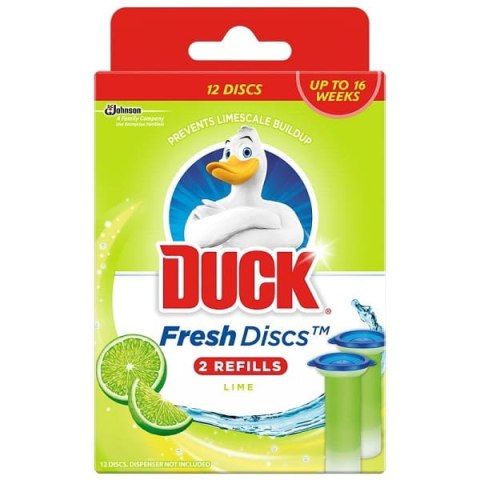 Kostka do WC DUCK krążek żelowy LIME 72ml Kostka do WC DUCK krążek żelowy LIME 72ml