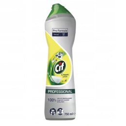 Mleczko do czyszczenia CIF micro Profesinal Lemon 750ml