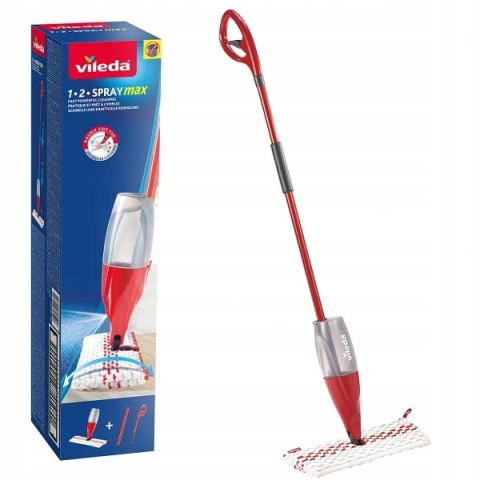 Mop VILEDA 1-2 Spray MAX BOX ze spryskiwaczem Mop VILEDA 1-2 Spray MAX BOX ze spryskiwaczem