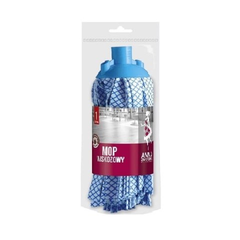 Mop paskowy wiskozowy kratka Anna Zaradna Mop paskowy wiskozowy kratka Anna Zaradna