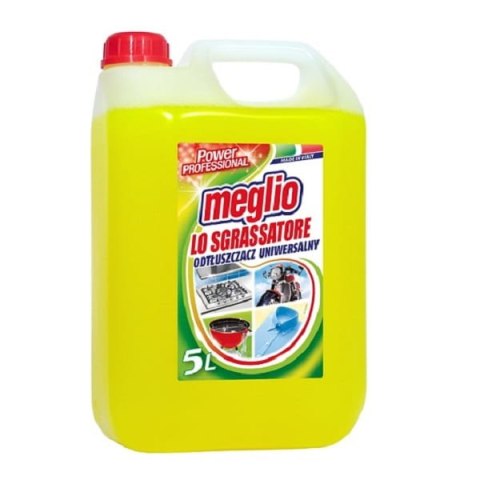 Odtłuszczacz MEGLIO żółty Lemon 5L. Odtłuszczacz MEGLIO żółty Lemon 5L.