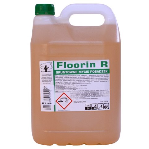 Płyn do mycia posadzek Barlon FLOORIN R 5L Płyn do mycia posadzek Barlon FLOORIN R 5L