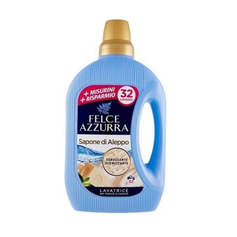 Płyn do prania FELCE AZZURRA Mydło zAleppo 1595ml. Płyn do prania FELCE AZZURRA Mydło zAleppo 1595ml.