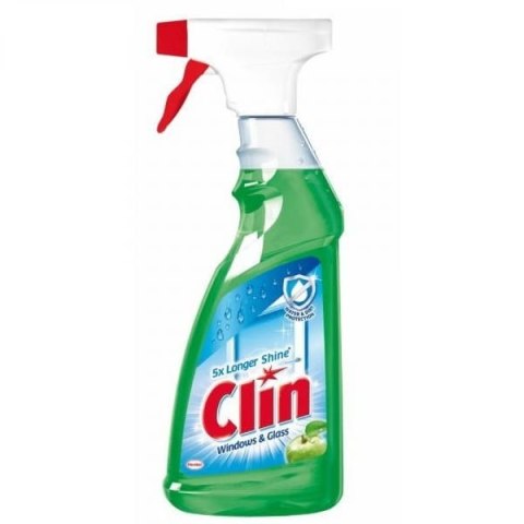 Płyn do szyb CLIN Windows&Glass Apple 500ml Płyn do szyb CLIN Windows&Glass Apple 500ml