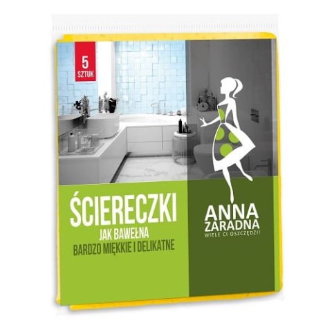 Ściereczki jak bawełna (5szt) Anna Zaradna Ściereczki jak bawełna (5szt) Anna Zaradna