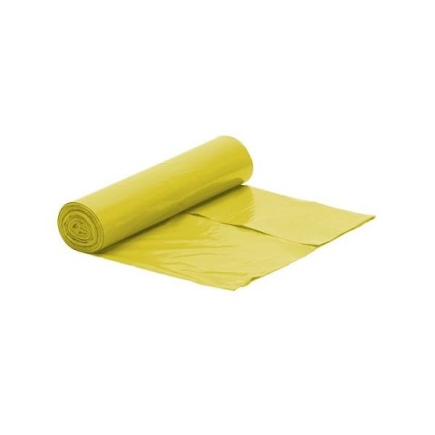 Worki na śmieci SIPEKO 120L. żółty (25szt) Worki na śmieci SIPEKO 120L. żółty (25szt)