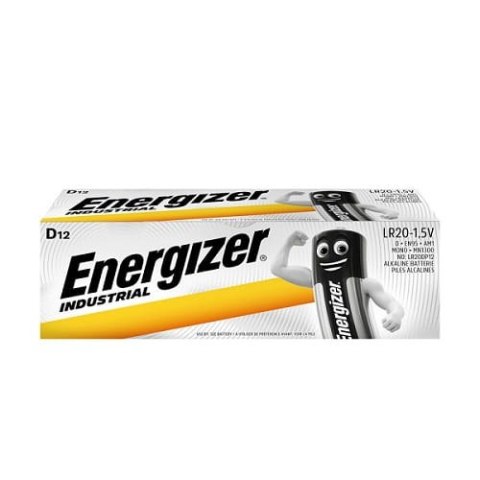 Bateria ENERGIZER Industrial D LR20, alkaliczna