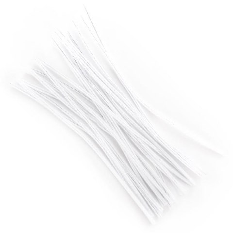 Druciki kreatywne 30 cm białe (25szt.) Druciki kreatywne 30 cm białe (25szt.)