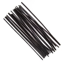 Druciki kreatywne 30 cm czarne (25szt.)