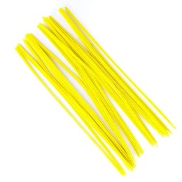 Druciki kreatywne 30 cm żółte (25szt.)