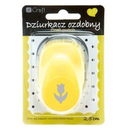 Dziurkacz ozdobny 2,5cm tulipan 2