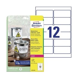 Etykiety Avery Zweckform HD białe 99,1x42,3mm (20)