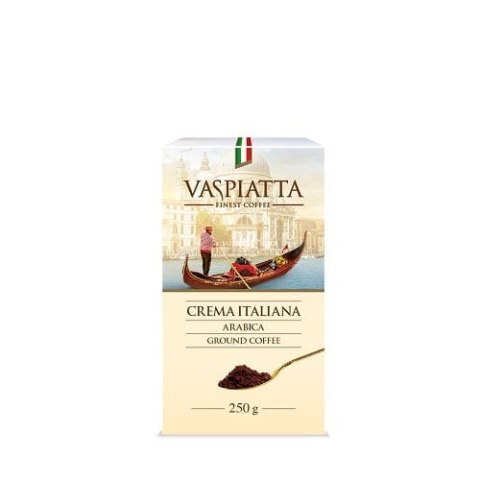 Kawa Vaspiatta CREMA Italiana mielona 250g Kawa Vaspiatta CREMA Italiana mielona 250g