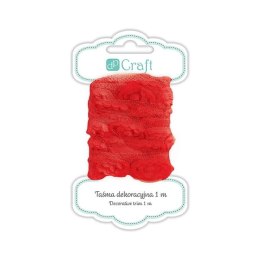 Taśma dekoracyjna, 1 M - Scarlet