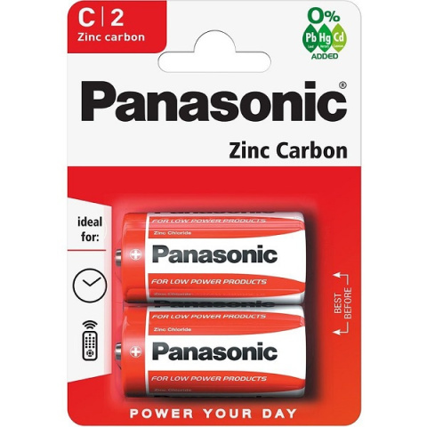 Bateria cynkowa C - R14R PANASONIC Bateria cynkowa C - R14R PANASONIC