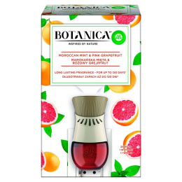 Botanica by Air Wick Elektryczny odświeżacz powietrza marokańska mięta & różowy grejpfrut 19 ml