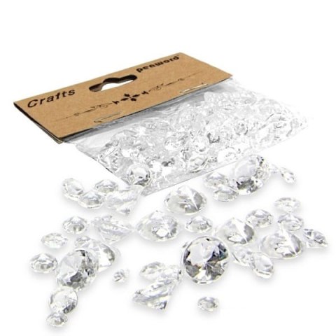 Dekoracje diamenty 5mm/7mm/10mm/20g