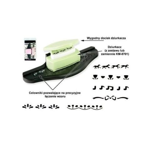 Dziurkacz ozdobny KM-8702 Dziurkacz ozdobny KM-8702