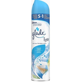 Glade Pure Clean Linen Odświeżacz powietrza w aerozolu 300 ml