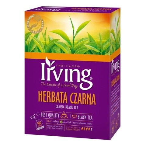 Herbata IRVING expres czarna 100x2g Herbata IRVING expres czarna 100x2g