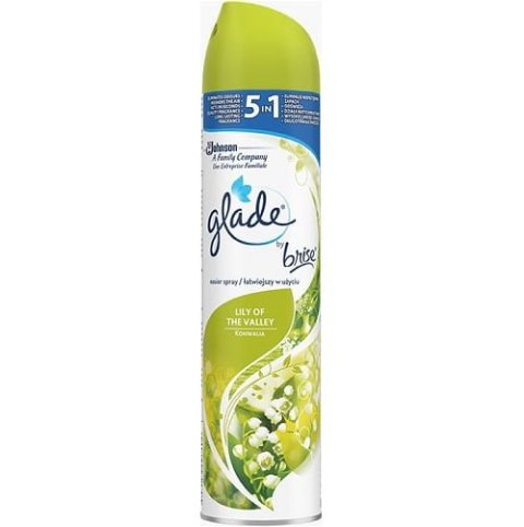 Odświeżacz GLADE w aerozolu 300ml. Konwalia