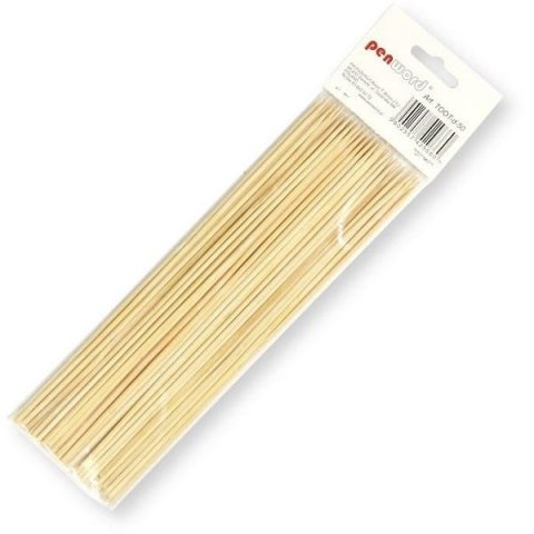 Patyczki drewniane długie 250mm 50szt. Patyczki drewniane długie 250mm 50szt.