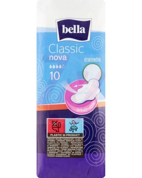 Podpaski Bella Nova ze skrzydełkami (10szt.) Podpaski Bella Nova ze skrzydełkami (10szt.)