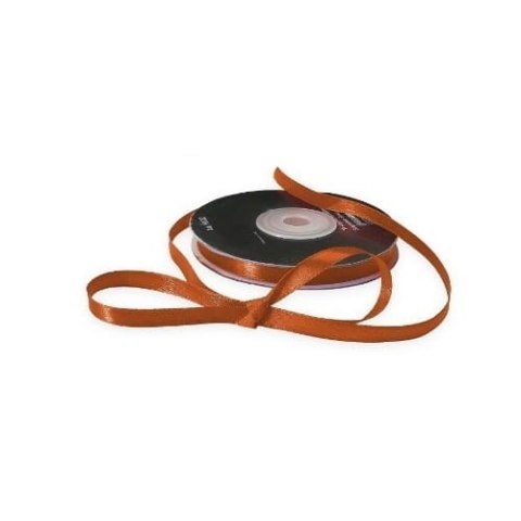Wstążka satynowa 6mm/25mb miedź 1085 Wstążka satynowa 6mm/25mb miedź 1085