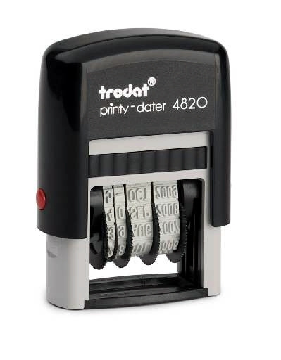 Datownik TRODAT 4820 ISO tusz czarny Datownik TRODAT 4820 ISO tusz czarny