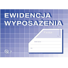 Ewidencja wyposażenia A5