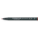 Foliopis STAEDTLER F czerwony 0,6m