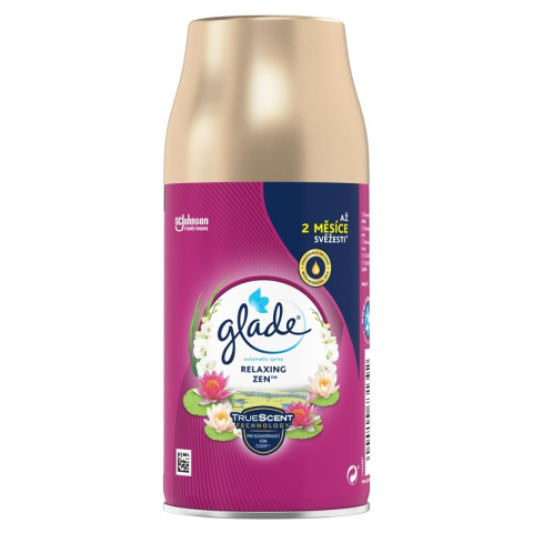 Glade Relaxing Zen Zapas do automatycznego odświeżacza powietrza 269 ml Glade Relaxing Zen Zapas do automatycznego odświeżacza powietrza 269 ml