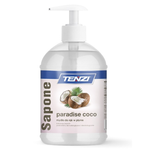 TENZI Sapone ParadiseCoco mydło do rąk 0,5l. TENZI Sapone ParadiseCoco mydło do rąk 0,5l.